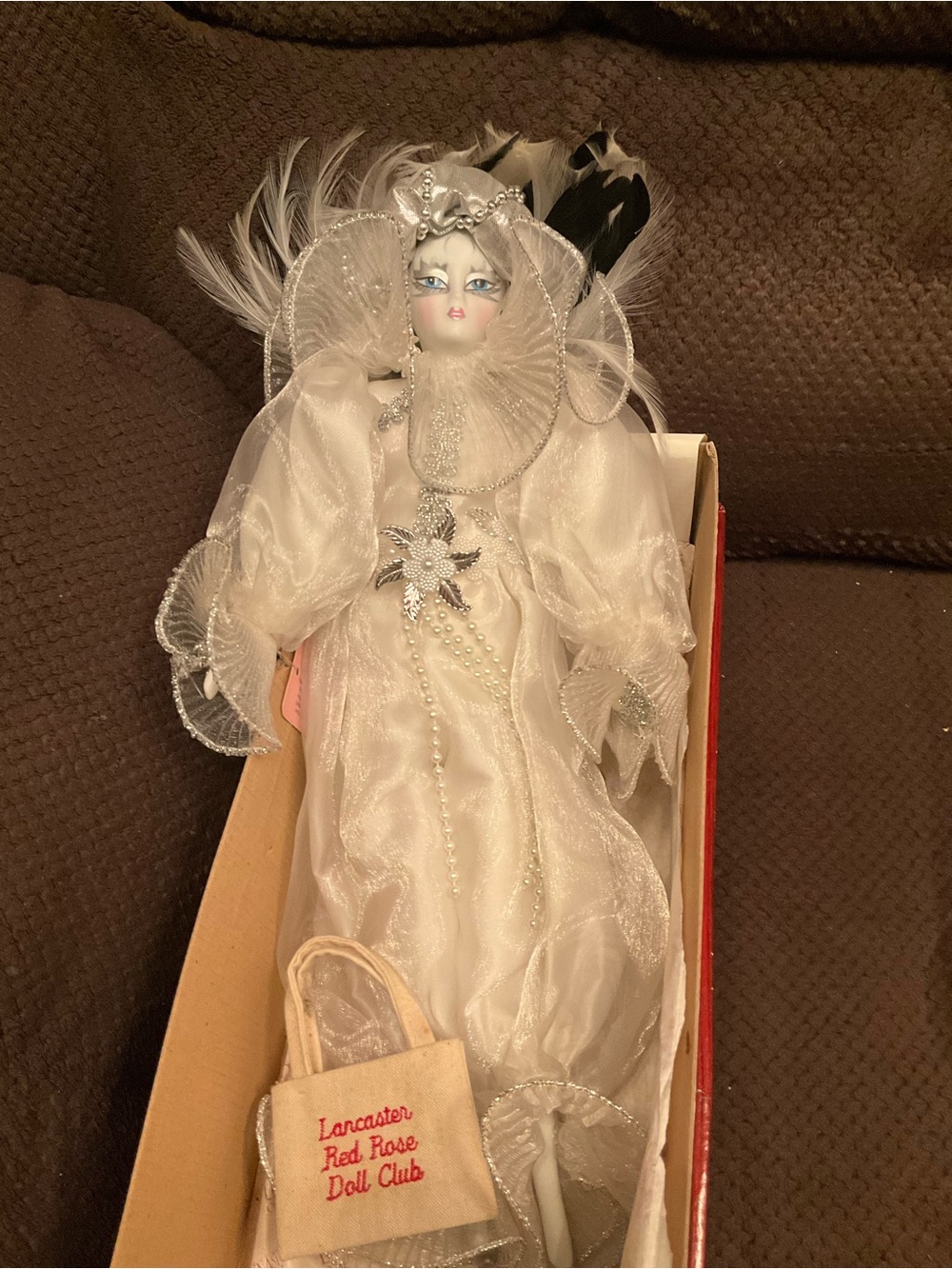 Vintage Dynasty porcelain collector’s doll.